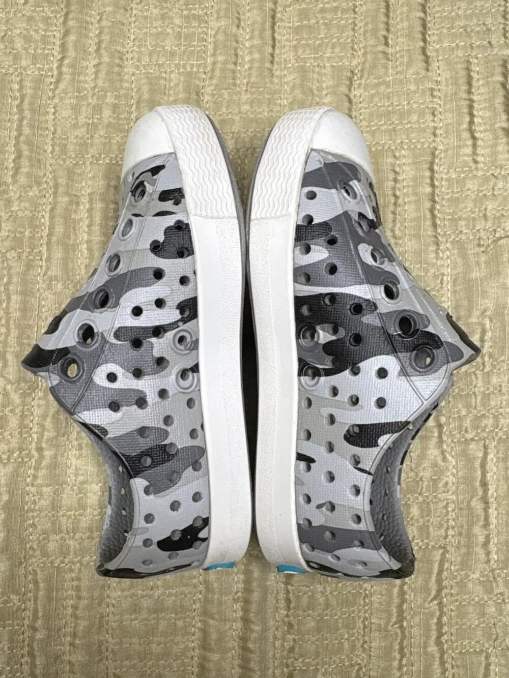 C5 Native Jefferson Black Camo Unisex Child Shoes Sneakers